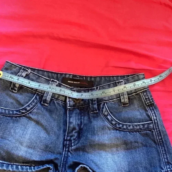 Miss Sixty Y2K, low rise jeans shorts, 100% cotton with stretch - Picture 8 of 11